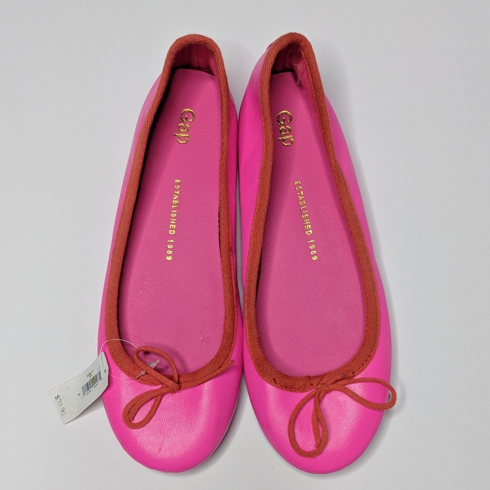 Gap Neon Pink Glo Ballerina Flats